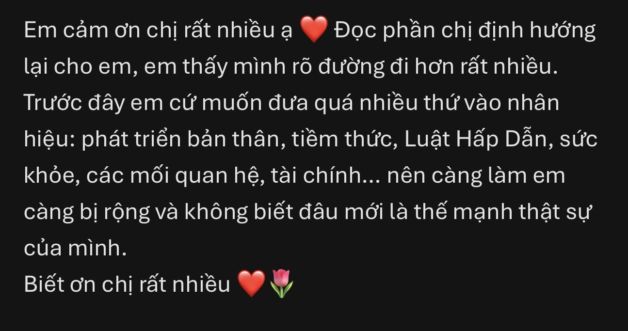 Phản hồi học viên 6